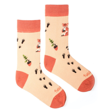 Detské ponožky Po stopách veveričky Fusakle