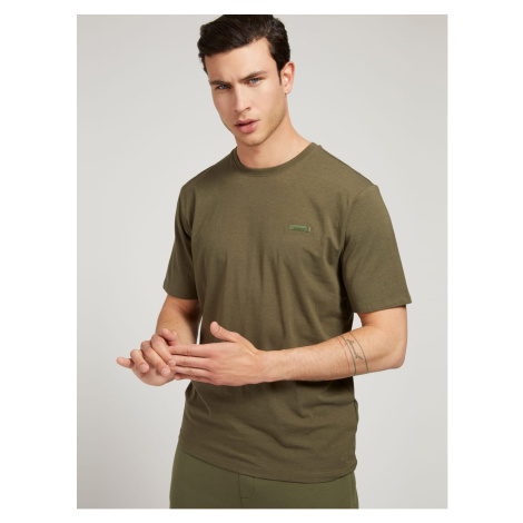 Pánske tričko U1YA15JR06K - G8F6 khaki - Guess khaki