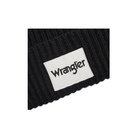 Wrangler Čiapka Rib Beanie W0W2UH100 Čierna