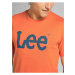Oranžové pánske tričko Lee Wobbly