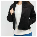 Bunda Urban Classics Ladies Corduroy Puffer Jacket Black