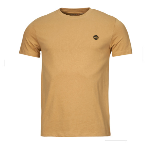 Timberland  Short Sleeve Tee  Tričká s krátkym rukávom Béžová