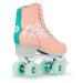 Rio Roller Script Adults Quad Skates - Peach / Green - UK:6A EU:39.5 US:M7L8