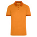 James&amp;Nicholson Pánska polokošeľa JN706 Orange Melange