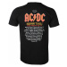 Tričko metal DIAMOND AC-DC Highway To Hell Čierna