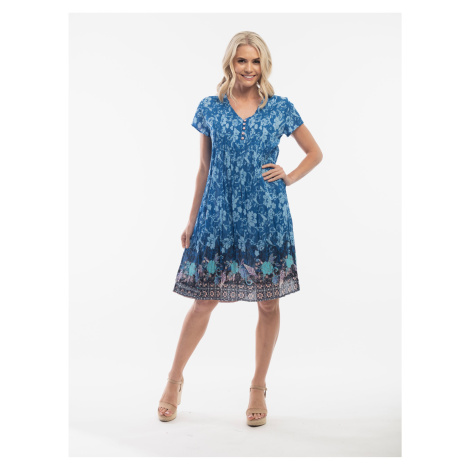 Letné a plážové šaty pre ženy Orientique - modrá, svetlomodrá, tyrkysová