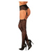 Pančuchy Obsessive S821 stockings Farba: Čierna