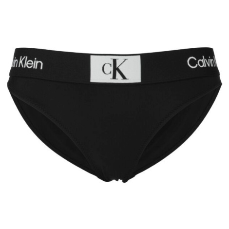 Calvin Klein BIKINI Dámsky spodný diel plaviek, čierna, veľkosť
