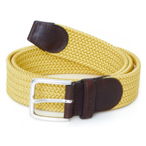 OPASOK GANT ELASTIC BRAID BELT SUNLIGHT YELLOW