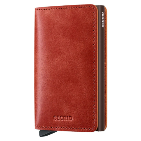 Secrid Slimwallet Vintage Orange Unisex - Peňaženka Secrid - Oranžová - SV-Orange-One-size - Siz