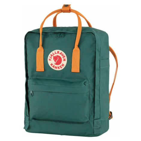 Fjällräven Kånken Ruksak Arctic Green/Spicy Orange 16 L