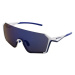 Slnečné okuliare RED BULL SPECT JADEN-004, white, smoke with blue revo, CAT 3, 140-144