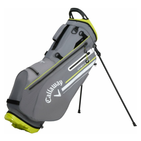 Callaway Chev Dry Charcoal/Flower Yellow Stand Bag