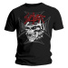 Slayer tričko Graphic Skull Čierna