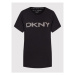 DKNY Sport Tričko DP1T6749 Čierna Regular Fit