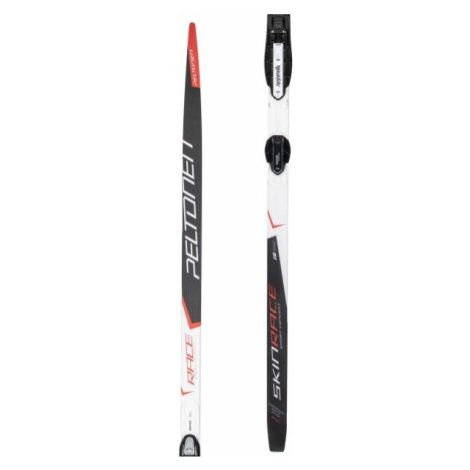 Peltonen SET SKINRACE CL STIFF+CLASIC AUTO Bežecké lyže na klasiku so stúpacími pásmi, čierna, v