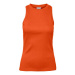 Vero Moda Top 10275519 Oranžová Slim Fit