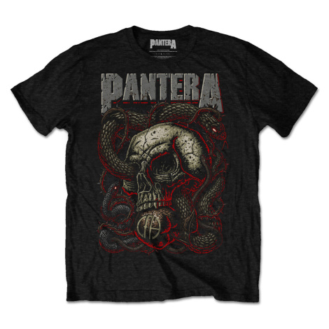 Pantera tričko Serpent Skull Čierna