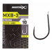 Matrix háčiky mxb-3 barbed spade end black nickel 10 ks - 18