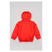 Detská bunda zippy červená farba