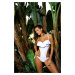 Carmen Bianco M-468 White Swimsuit