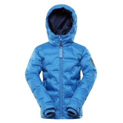 NAX RAFFO Chlapčenská zimná bunda, modrá, veľkosť