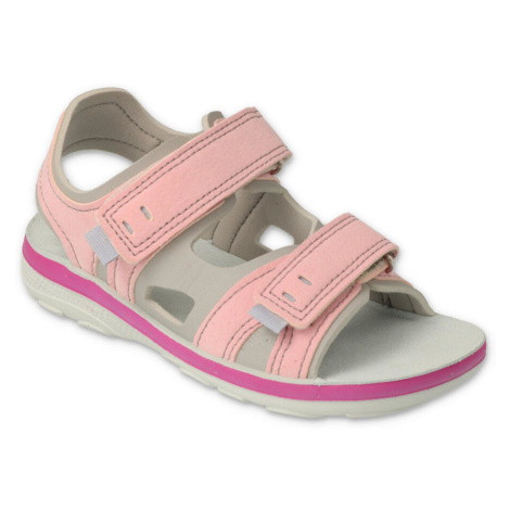 BEFADO 066X101 RUNNER dievčenské sandále svetloružové 066X101_35