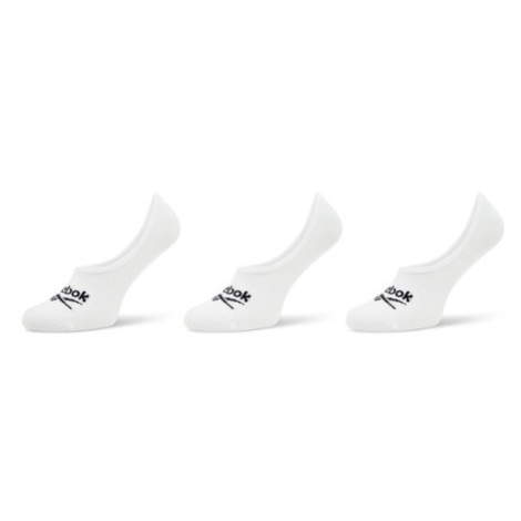 Reebok Súprava 3 párov krátkych ponožiek unisex R0351-SS24 (3-pack) Biela