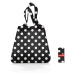 Skladacia taška Mini Maxi Shopper Dots white
