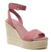 Calvin Klein Jeans Espadrilky Wedge Sandal Su Mg Btw YW0YW01026 Ružová