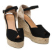 Castañer Espadrilky Bianca/8ED/001 02223-100 Čierna