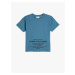Koton 3skb10192tk Boys' T-shirt Blue