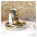 Snubný oceľový prsteň pre ženy a mužov MARIAGE