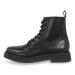 Tommy Jeans Členková obuv Tjw Lace Up Flat Boot EN0EN02310 Čierna