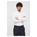 Košeľa Calvin Klein pánska,biela farba,slim,s klasickým golierom,K10K110856