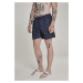 Patterned swimsuit shorts anchor/navy