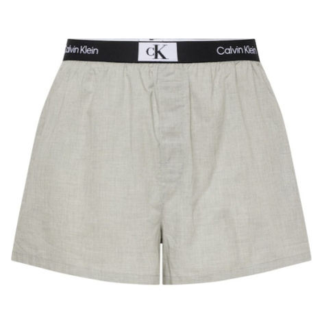 Calvin Klein Underwear Boxerky  sivá / čierna / biela