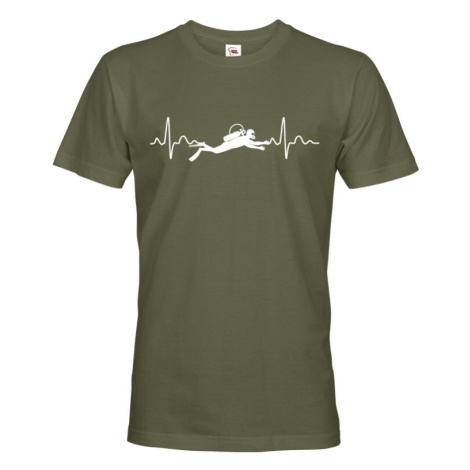 Pánské tričko Tep potápača - ideálny darček