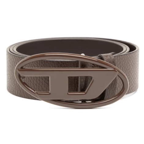 Opasok Diesel Oval D Logo B-1Dr Belt Dark Brown