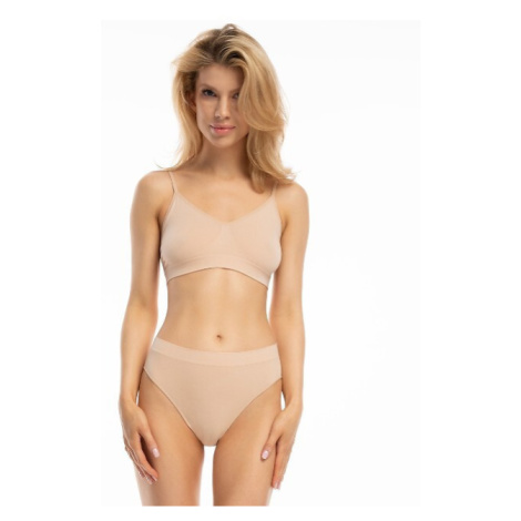 Dámska bambusová braletka Beige - Julimex