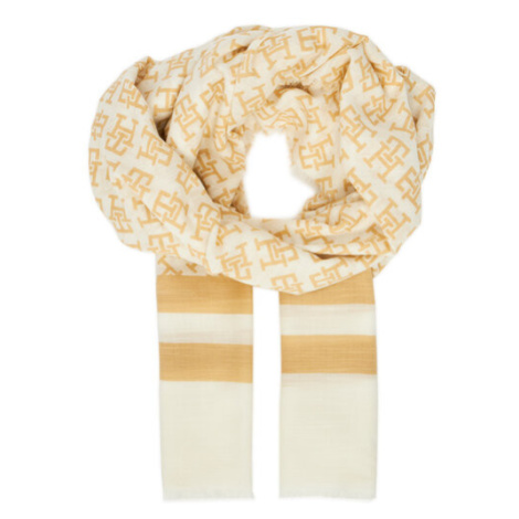 Tommy Hilfiger Šál Beach Summer Mono Scarf AW0AW16030 Béžová