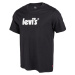 Levi's&reg; SS RELAXED FIT TEE Pánske tričko, čierna, veľkosť