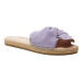 Manebi Espadrilky Hamptons Sandals With Knot W 1.3 JK Fialová