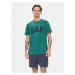 Gap Tričko 856659-06 Zelená Regular Fit