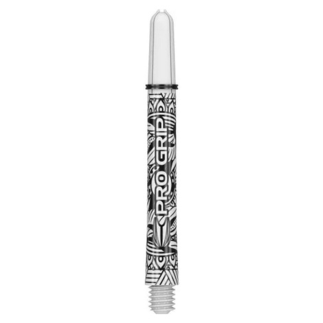 Násadky na šípky TARGET Ink Pro Grip, biele plastové, krátke, 34 mm, 9 ks