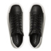 Calvin Klein Sneakersy Squared Flatform Cupsole Lace Up HW0HW01775 Čierna
