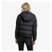 Bunda Urban Classics Ladies Hooded Puffer Jacket Black