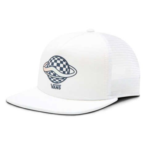 Vans Šiltovka Dna Unstructured Trucker VN00066YWHT1 Biela