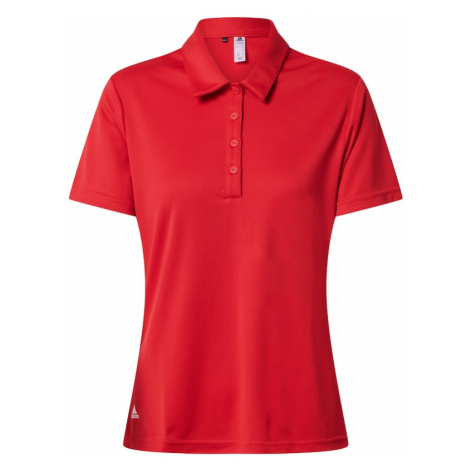ADIDAS GOLF Funkčné tričko  červená / biela
