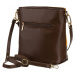 DAVID JONES HNEDO-ŽLTÁ CROSSBODY KABELKA S MANŠESTROM 6877-2